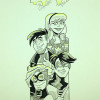 Original Art: Young Justice "Just Us"
