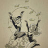 Original Art: Harley & Ivy "Fortune"