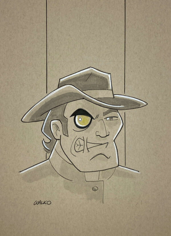 Original Art: Jonah Hex "Saddle"