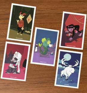 Cryptids of Maine: Postcard Set