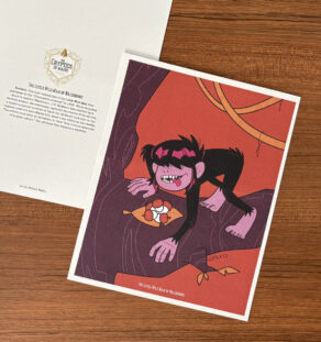 Cryptids of Maine 8x10 Print: The Little Wildman