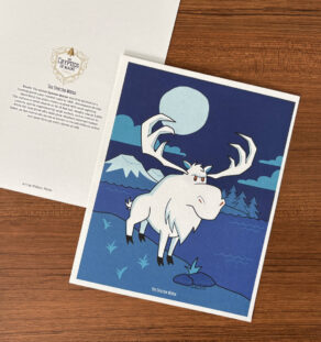 Cryptids of Maine 8x10 Print: The Specter Moose